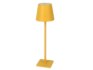 Lampy stojące - Lampa stołowa 3.5W 400lm CCT LED LINE TAZA 2x2000mAh żółta - miniaturka - grafika 1