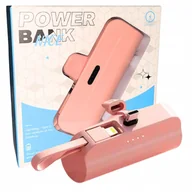 Powerbanki - POWERBANK MINI MAŁY PRZENOŚNA ŁADOWARKA MINI USB IPHONE 5000 MAH - miniaturka - grafika 1