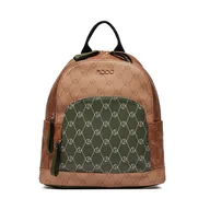 Plecaki - Plecak Nobo NBAG-R0100-CM15 Beżowy/Brązowy/Zielony - miniaturka - grafika 1