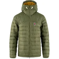 Swetry męskie - FJALLRAVEN 86121-620-161 Expedition Pack Hoodie M długi sweter męski zielony musztardowy żółty rozmiar XS - miniaturka - grafika 1
