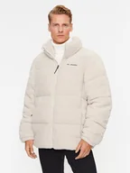 Kurtki męskie - Columbia Kurtka zimowa Puffect™ Sherpa Jacket Brązowy Regular Fit - miniaturka - grafika 1