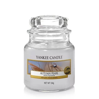 Świece - Yankee Candle YANKEE CANDLE_Small Jar mała świeczka zapachowa Autumn Pearl 104g 5038581047591 - grafika 1