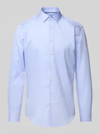Koszule męskie - Koszula biznesowa o kroju slim fit z listwą guzikową - miniaturka - grafika 1