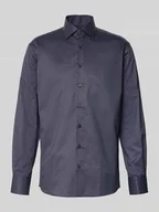 Koszule męskie - Koszula biznesowa o kroju Modern Fit z kołnierzykiem typu kent - miniaturka - grafika 1