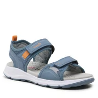 Buty dla dziewczynek - Sandały Superfit 1-000582-8010 S Blue/Orange - miniaturka - grafika 1