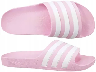 Adidas Adilette Aqua Shower Klapki Plaża Basen Róż - Klapki i japonki damskie - miniaturka - grafika 1