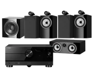 Kino domowe - Yamaha RX-A4A (czarny) + 705 S3 + 705 S3 + HTM72 S3 + DB4S (czarny) - miniaturka - grafika 1