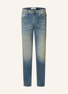 Spodnie męskie - Replay Jeansy Anbass Slim Fit blau - REPLAY - miniaturka - grafika 1