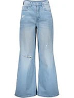 Spodenki damskie - Pepe Jeans Dżinsy - Comfort fit - w kolorze błękitnym - miniaturka - grafika 1