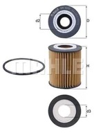 Filtry oleju - Filtr oleju Mahle OX 1237D - miniaturka - grafika 1