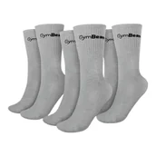 Skarpetki dla dzieci - Skarpetki GymBeam 3/4 Socks 3Pack Grey XL - miniaturka - grafika 1