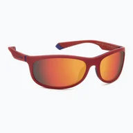Okulary przeciwsłoneczne - Okulary przeciwsłoneczne Polaroid PLD 2154/S matte red/red multilayer polarized WYSYŁKA W 24H 30 DNI NA ZWROT - miniaturka - grafika 1