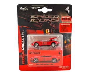 MAISTO Ferrari Monza SP1 LIMITED EDITION 1/64 15702 RD - Samochody i pojazdy dla dzieci - miniaturka - grafika 1