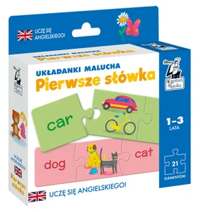 Angielski Pierwsze Słówka Układanki Malucha Kapitan Nauka - Puzzle - miniaturka - grafika 1