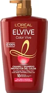 Szampony do włosów - L'ORÉAL PARIS Elvive Color Vive Szampon Ochraniacz do włosów farbowanych 1L - miniaturka - grafika 1