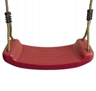 Place zabaw - Huśtawka ogrodowa DESKA siedzisko dla dzieci Bordowa 42 cm - miniaturka - grafika 1