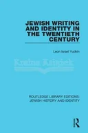Pozostałe książki - Jewish Writing and Identity in the Twentieth Century - miniaturka - grafika 1