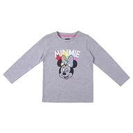 Bluzki dla niemowląt - CERDÁ LIFE'S LITTLE MOMENTS Manga Larga Niña de Minnie Mouse-Licencia Oficial Disney, Multicolor, Regular-Camiseta Que coince with on Talla Actual para Niñas - miniaturka - grafika 1