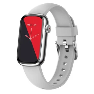 Garett Action Srebrny - Smartwatch - miniaturka - grafika 1