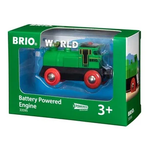 Brio Lokomotywa Speedy Green 33595 - Pociągi dla dzieci - miniaturka - grafika 1