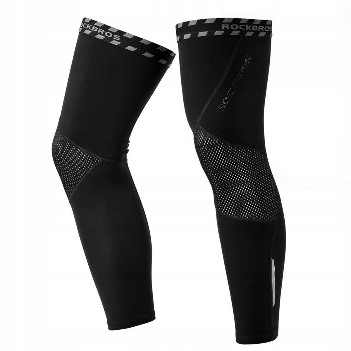 Nogawki rowerowe ciepłe termiczne Rockbros LKPJ003 L/XL czarny 2 szt.