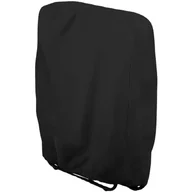 Pokrowce na meble ogrodowe - Pokrowiec na krzesło ogrodowe 97 x 34 x 110 cm - Składany - Tkanina Oxford - Akcesoria ogrodowe - Z torbą do przechowywania - Czarny - miniaturka - grafika 1