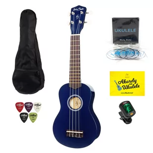 HARLEY BENTON Ukulele Blue + zestaw akcesoriów - Inne instrumenty muzyczne - miniaturka - grafika 1