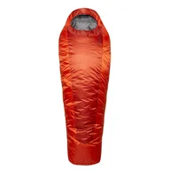 Śpiwory - Rab Rab Solar Eco 1 Sleeping Bag Long, czerwony Left Zipper 2022 Śpiwory syntetyczne QSS-12-RCY-LNG-LZ - miniaturka - grafika 1
