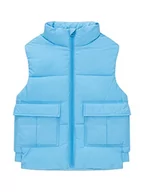 Kurtki i płaszcze dla chłopców - TOM TAILOR Chłopcy Kamizelka 1035070, 18395 - Rainy Sky Blue, 104-110 - miniaturka - grafika 1