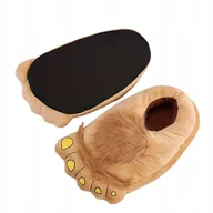 Kapcie męskie - Kapcie Pluszowe Wielka Stopa Zwierzę Włosy Ciepłe Domowe Wygodne Śmieszne - miniaturka - grafika 1