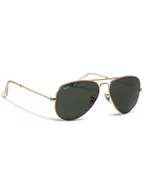 Okulary przeciwsłoneczne - Aviator Ray-Ban Okulary przeciwsłoneczne Classic 0RB3025 L0205 Złoty - miniaturka - grafika 1