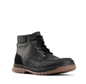 Półbuty męskie - Clarks Ripway Hi Gore-Tex [black WL leather] - rozmiar 43 - miniaturka - grafika 1