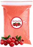 Cukier i słodziki - Kolorowy Cukier Do Waty Cukrowej Żurawina 1kg Żurawinowy Czerwony Suchy - miniaturka - grafika 1