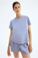 Piżamy damskie - H & M - MAMA Piżama w prążki - Niebieski - H&M - miniaturka - grafika 1