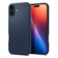 Etui i futerały do telefonów - Etui SPIGEN Liquid Air do Apple iPhone 16 Granatowy - miniaturka - grafika 1