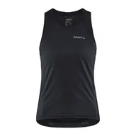 Koszulki sportowe damskie - Craft Damska Koszulka CORE ENDUR SINGLET W 1910563-999000 - miniaturka - grafika 1