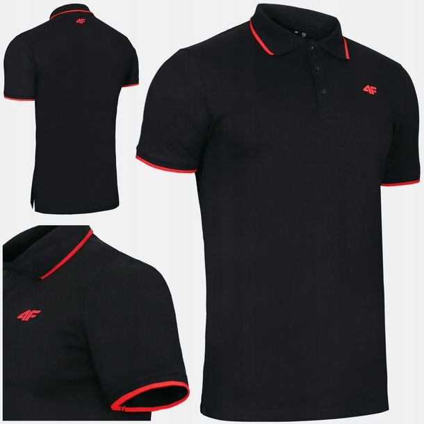 Koszulka Męska Polo 4f Polówka 0831 T-shirt Bluzka Sportowa Na Co Dzień 5xl