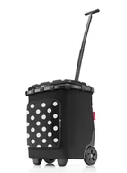 Torby i wózki na zakupy - Wózek na zakupy Reisenthel Carrycruiser Plus - dots white - miniaturka - grafika 1