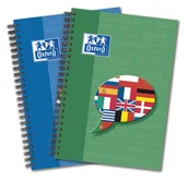 Zeszyty szkolne - Oxford Zeszyt do słówek A5 w linie 48 kartek mix - miniaturka - grafika 1