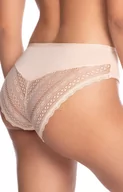 Majtki damskie - Bawełniane figi damskie klasyczne 2-pack L-1427BI, Kolor brzoskwiniowo-czarny, Rozmiar L, LAMA - Intymna - miniaturka - grafika 1
