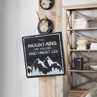 Dekoracje domu - Tablica dekoracyjna Mountain - miniaturka - grafika 1