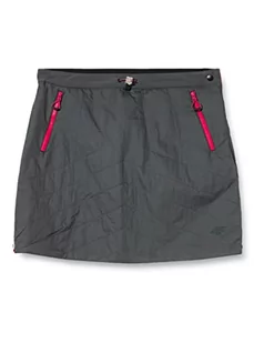 4F Damska spódnica AW22TFSKF002, antracytowa, XXL, Antracyt, XXL - Spódnice - miniaturka - grafika 1