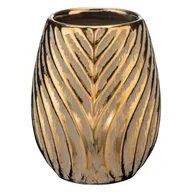 Kubki na szczoteczki do zębów - Ceramiczny kubek na szczoteczki do zębów w kolorze złota Idro – Wenko - miniaturka - grafika 1