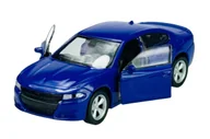 Samochody i pojazdy dla dzieci - WELLY 2016 DODGE CHARGER R/T NIEBIESKI 1:34 43742 - miniaturka - grafika 1