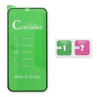 Szkła hartowane na telefon - OEM 5d Full Glue Ceramic Glass do samsung galaxy a23 5g czarny - miniaturka - grafika 1