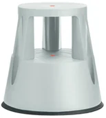 Pozostałe wyposażenie warsztatu - Stopień Plastikowy Stołek 2 Stopnie - Różne Kolory Szary - miniaturka - grafika 1