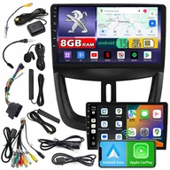 Radia samochodowe - Radio samochodowe NCS ZQ9 PEUGEOT 207 2006-2013 Android nawigacja 8GB LTE - miniaturka - grafika 1