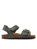 Buty dla chłopców - Geox Sandały J Ghita Boy J028LB 00004 C0837 M Khaki - miniaturka - grafika 1