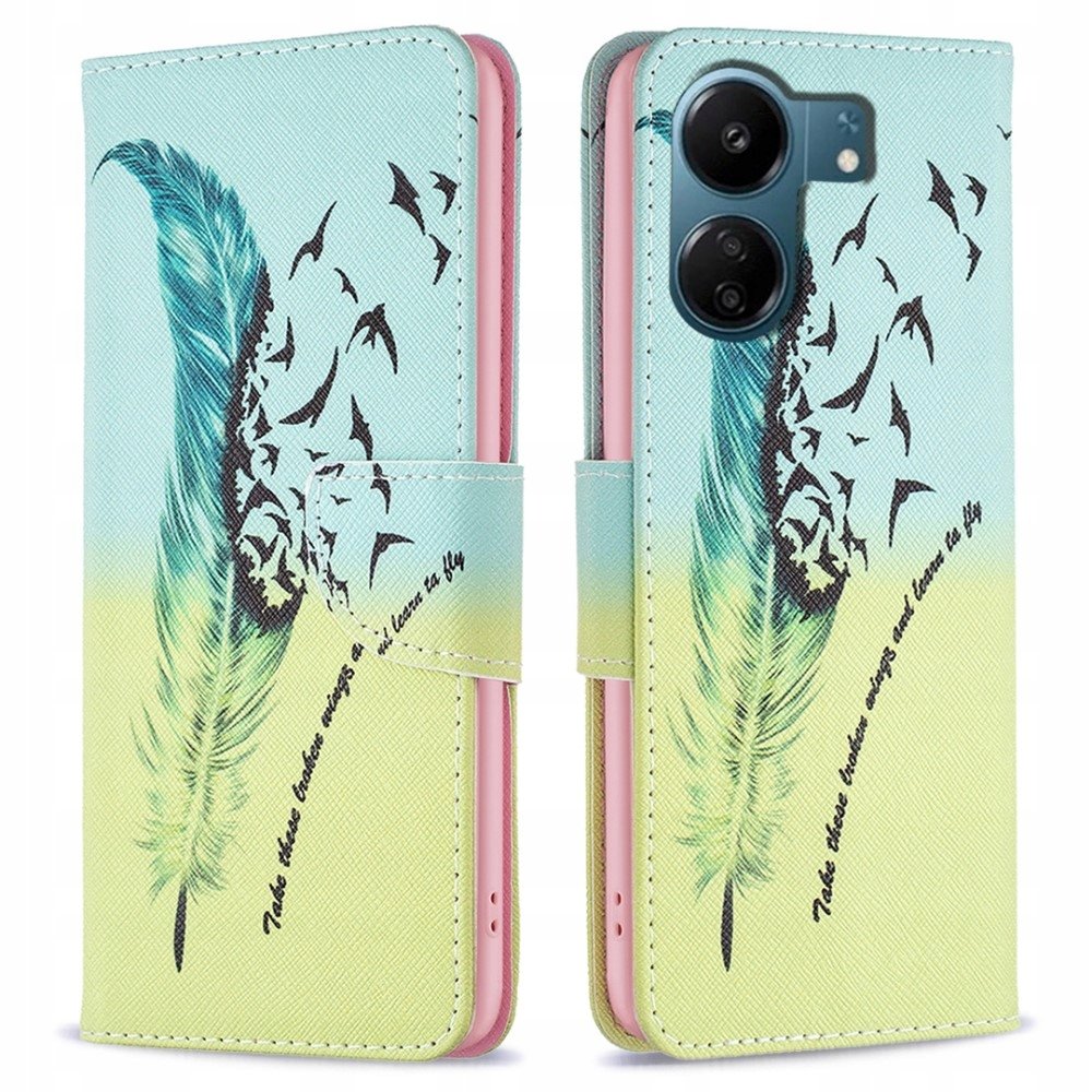 Etui Z Klapką Do Samsung Galaxy A25 5G Portfel Szkło Hartowane Na Ekran