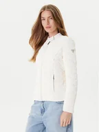 Kurtki damskie - Guess Kurtka przejściowa W5YL13 WHDQ0 Écru Regular Fit - miniaturka - grafika 1